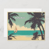 Die Bahamas Postkarte (Vorne/Hinten)