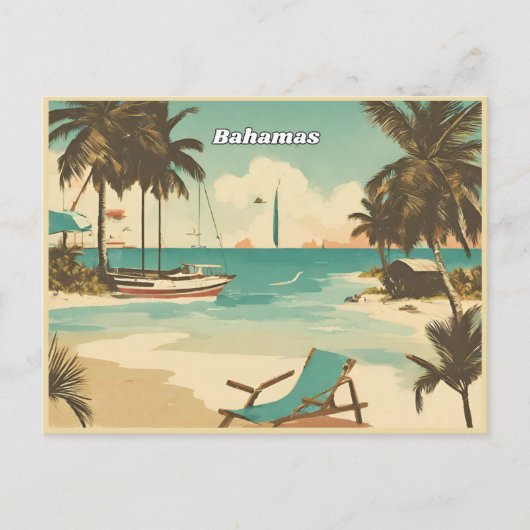 Die Bahamas Postkarte (Vorderseite)