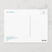 Die Bahamas Postkarte (Rückseite)