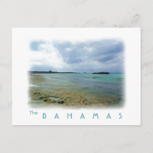Die Bahamas Postkarte (Vorderseite)
