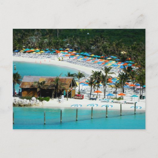 Die Bahamas - Süd-Andros - Cay Castaway Postkarte (Vorderseite)