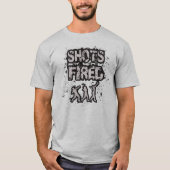 Die Bahn der Männer und Feldschuß gesetztes T-Shirt (Vorderseite)