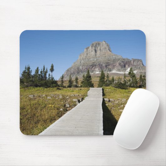 Die Bahn zur Ansicht von verstecktem See Mousepad (Mit Mouse)