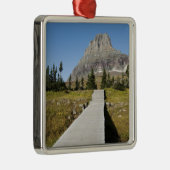 Die Bahn zur Ansicht von verstecktem See Ornament Aus Metall (Rechts)