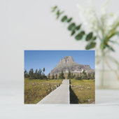 Die Bahn zur Ansicht von verstecktem See Postkarte (Stehend Vorderseite)