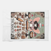 Die Baker Tarot Card Fairy Geschirrtuch (Horizontal)