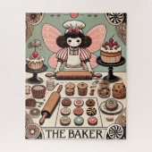 Die Baker Tarot Card Fairy Puzzle (Vertikal)