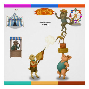 Die Balance-Bande Poster