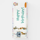 Die balancierende Gruppe Banner (Vertikal)