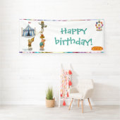 Die balancierende Gruppe Banner (Insitu)