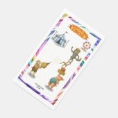 Die balancierende Gruppe Serviette (Ecke)