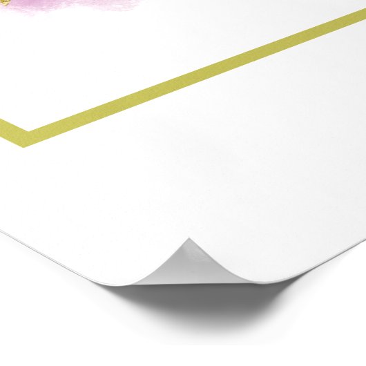 Die Ballerina lacht Poster (Ecke)