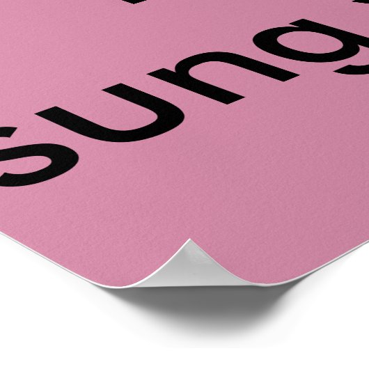 die Ballerina Poster (Ecke)