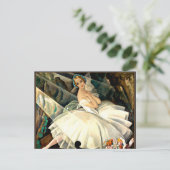 Die Ballerina Ullal Poulsen im Ballett Chopiniana Postkarte (Stehend Vorderseite)