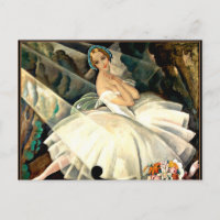 Die Ballerina Ullal Poulsen im Ballett Chopiniana