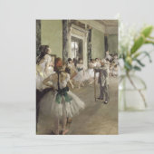 Die Ballettklasse | Edgar Degas (Stehend Vorderseite)