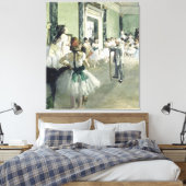 Die Ballettklasse Edgar Degas Leinwanddruck (Insitu (Schlafzimmer))
