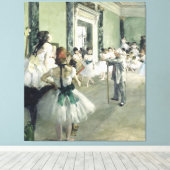 Die Ballettklasse Edgar Degas Leinwanddruck (Insitu (Holzboden))