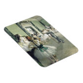 Die Ballettklasse Edgar Degas Magnet (Rechte Seite)