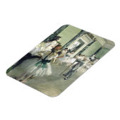 Die Ballettklasse Edgar Degas Magnet (Linke Seite)