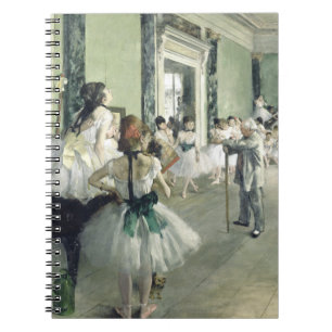 Die Ballettklasse Edgar Degas Notizblock