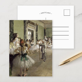 Die Ballettklasse | Edgar Degas Postcard Postkarte