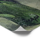 Die Ballettklasse Edgar Degas Poster (Ecke)