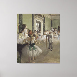 Die Ballettklasse von Edgar Degas Leinwanddruck