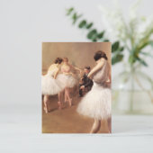 Die Ballettlehre Pierre Carrier-Belleuse Postkarte (Stehend Vorderseite)