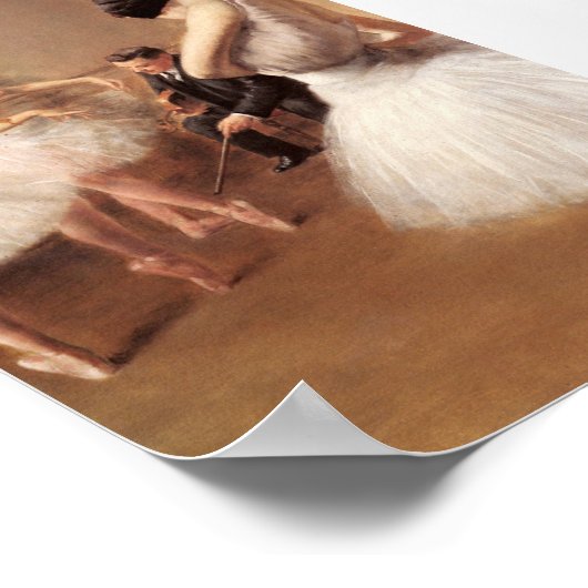 Die Ballettlehre Poster (Ecke)