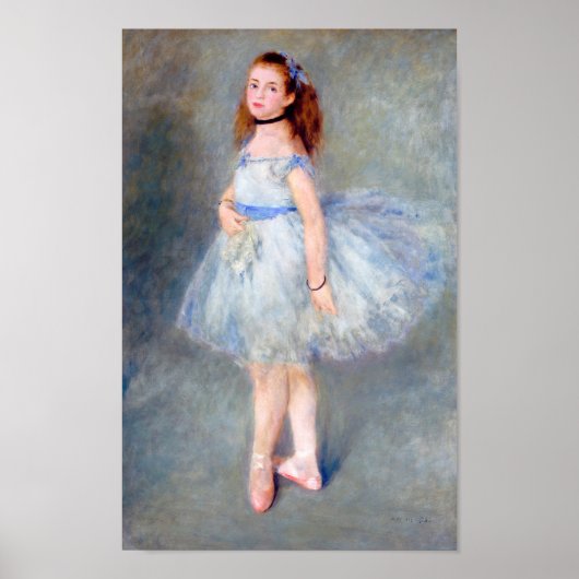 Die Balletttänzerin, Renoir Poster (Vorne)