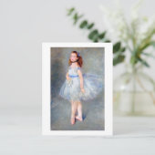 Die Balletttänzerin, Renoir Postkarte (Stehend Vorderseite)