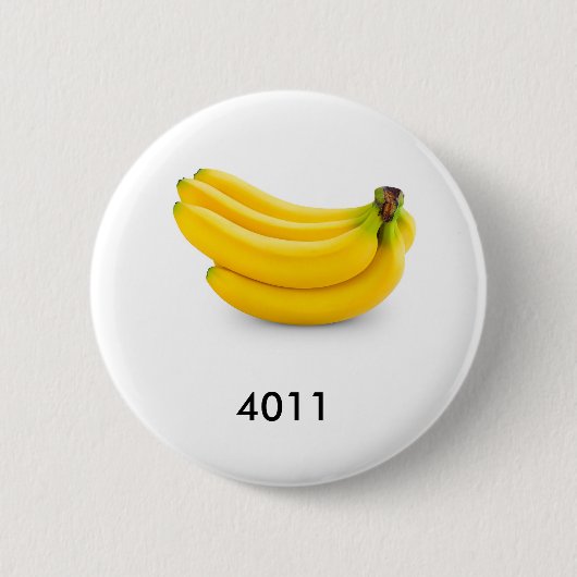 Die Bananen schauen gut genug zu essen Button (Vorderseite)