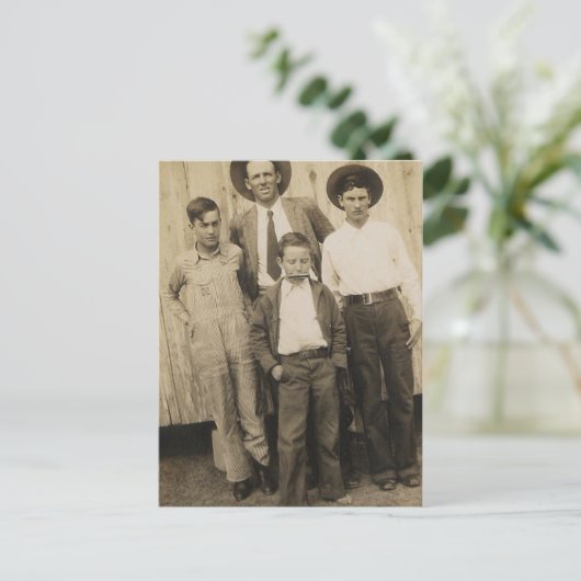 DIE BAND Nr. 6 Postkarte (Stehend Vorderseite)