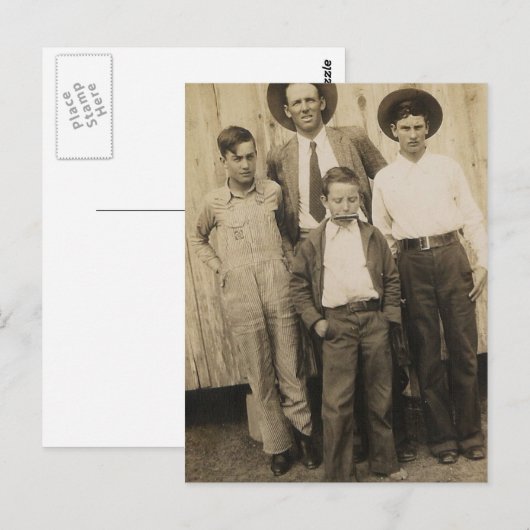 DIE BAND Nr. 6 Postkarte (Vorne/Hinten)