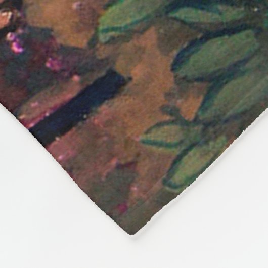 Die Band spielt, Louis Wain Fleecedecke (Ecke)