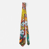 Die Band spielt Louis Wain Krawatte (Vorderseite)