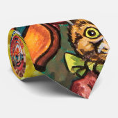 Die Band spielt Louis Wain Krawatte (Gerollt)