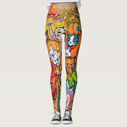 Die Band spielt, Louis Wain Leggings (Vorderseite)