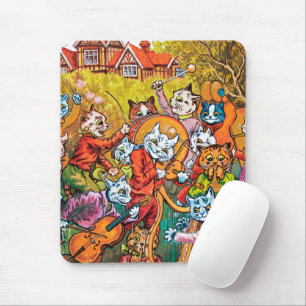 Die Band spielt Louis Wain Mousepad