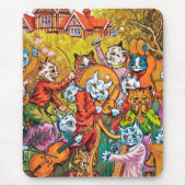 Die Band spielt Louis Wain Mousepad (Vorne)