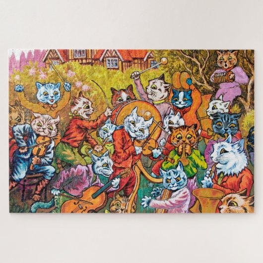 Die Band spielt Louis Wain Puzzle (Horizontal)