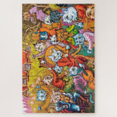 Die Band spielt Louis Wain Puzzle (Vertikal)