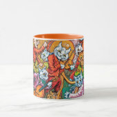 Die Band spielt, Louis Wain Tasse (Zentrum)