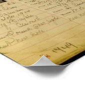 Die Bande nannte die Peaky Blinders, die in Poster (Ecke)