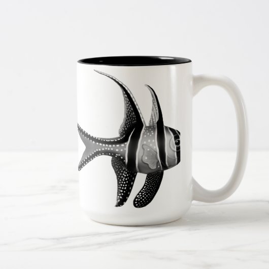 Die Banggai Cardinalfish-Tasse Zweifarbige Tasse (Rechts)