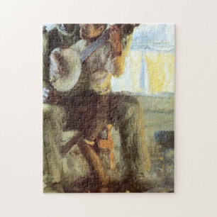 Die Banjo-Lehre von Henry Ossawa Tanner Puzzle