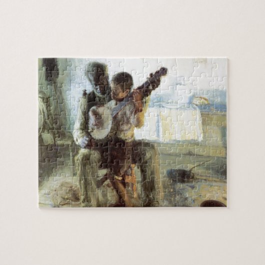 Die Banjo-Lektion Puzzle (Horizontal)