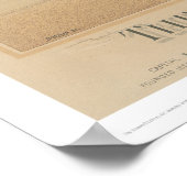 Die Bank (1326) Poster (Ecke)