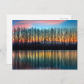 Die Bank der Po | Piemont Italien Postkarte (Vorne/Hinten)